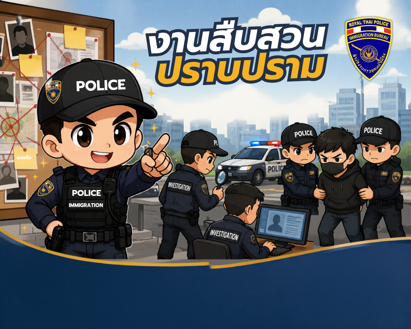 งานสืบสวนปราบปราม